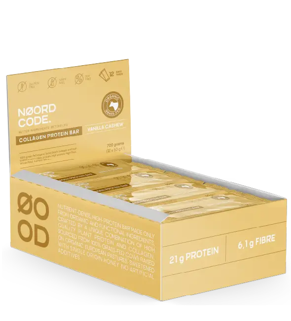 Organic Collagen Protein Bar - Vanilla Cashew
