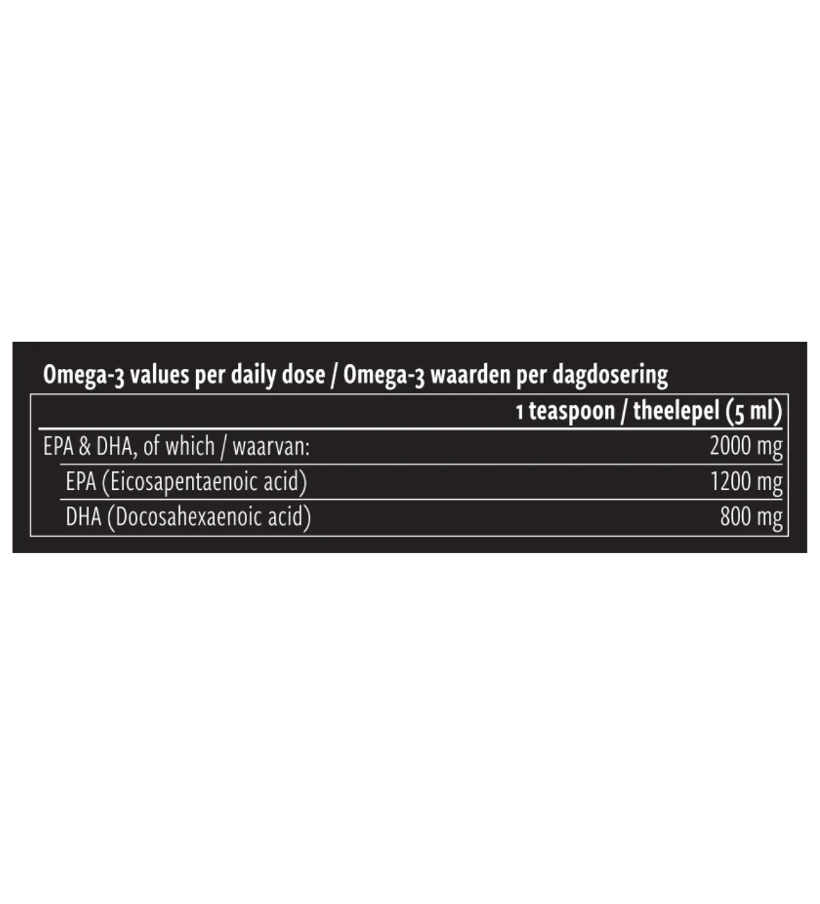 High EPA & DHA Vegan Omega-3 Lemon