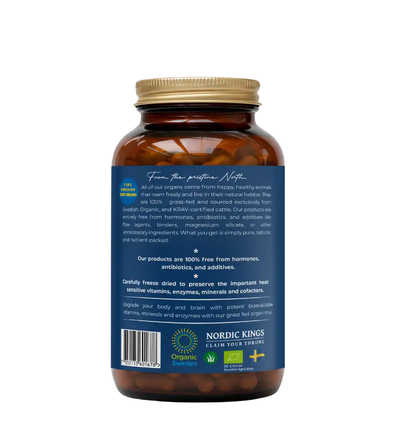 Organic Grass Fed Organ Mix