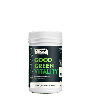 Acheter Nuzest Good Green Vitality 120 gr chez LiveHelfi