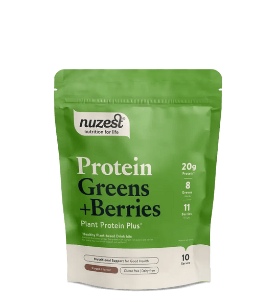 Plant Protein Greens + Berries Cocoa Flavour (DDM 19.2.2026)
