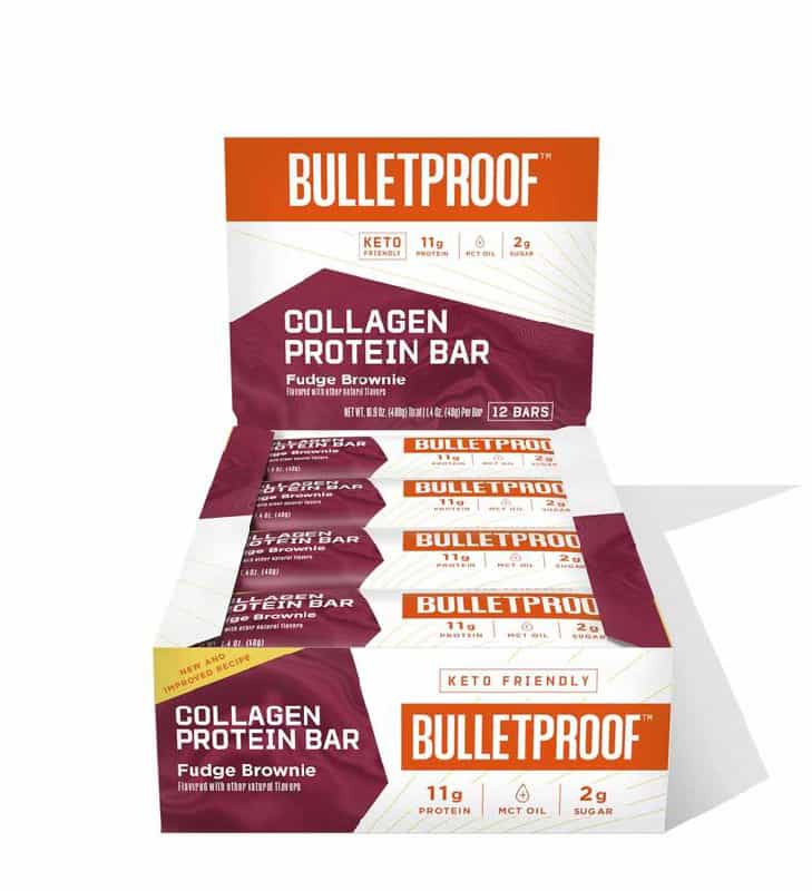 Acheter  Bulletproof Fudge Brownie Collagen Protein Bar (12 Pack) chez LiveHelfi