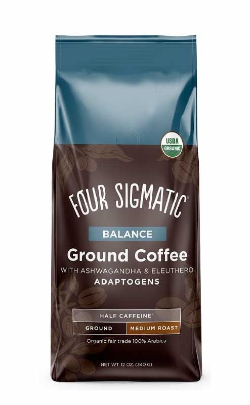 Acheter  Four Sigmatic Organic Ground Adaptogen Coffee chez LiveHelfi