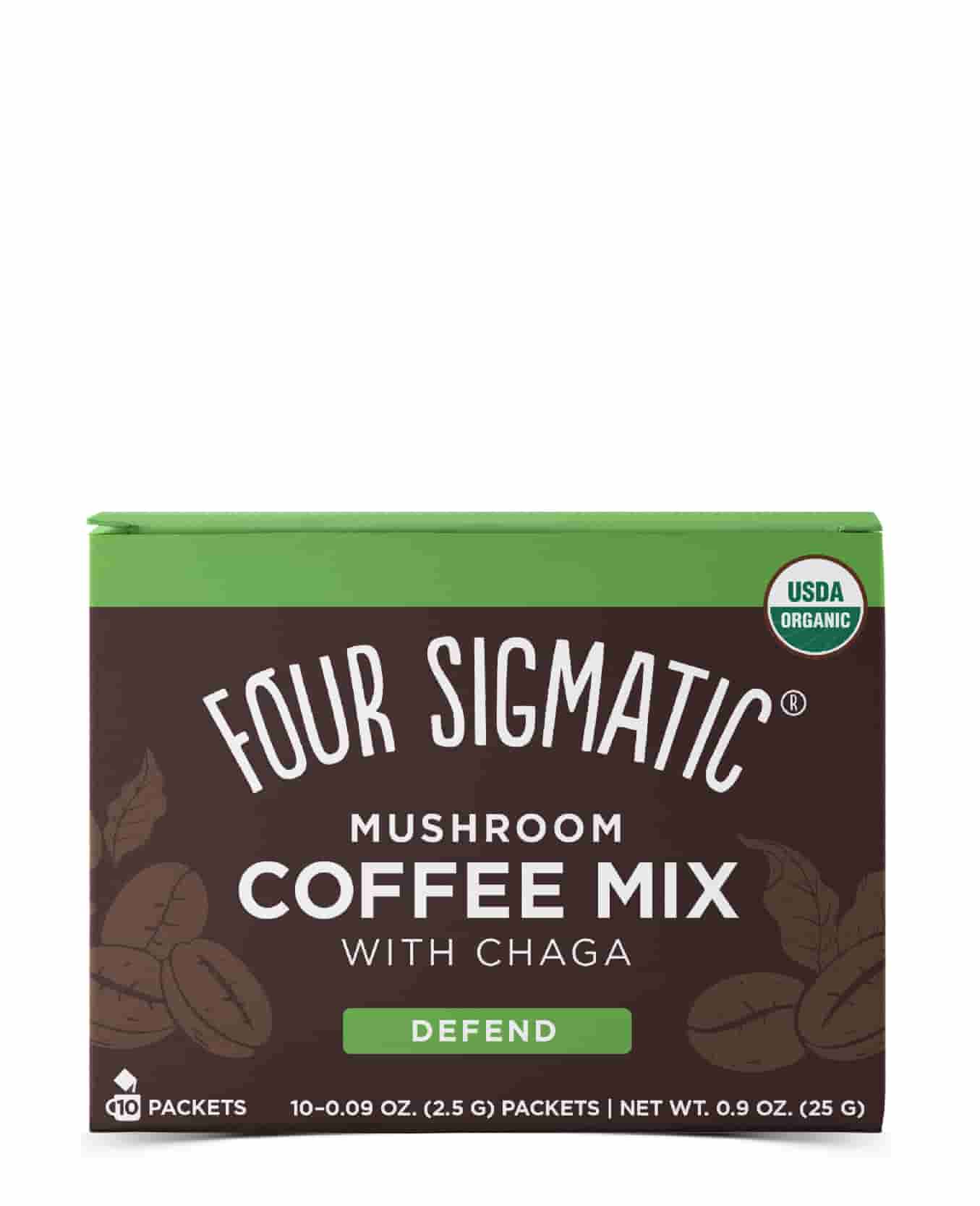 Acheter  Four Sigmatic Organic Mushroom Coffee Mix Cordyceps and Chaga chez LiveHelfi