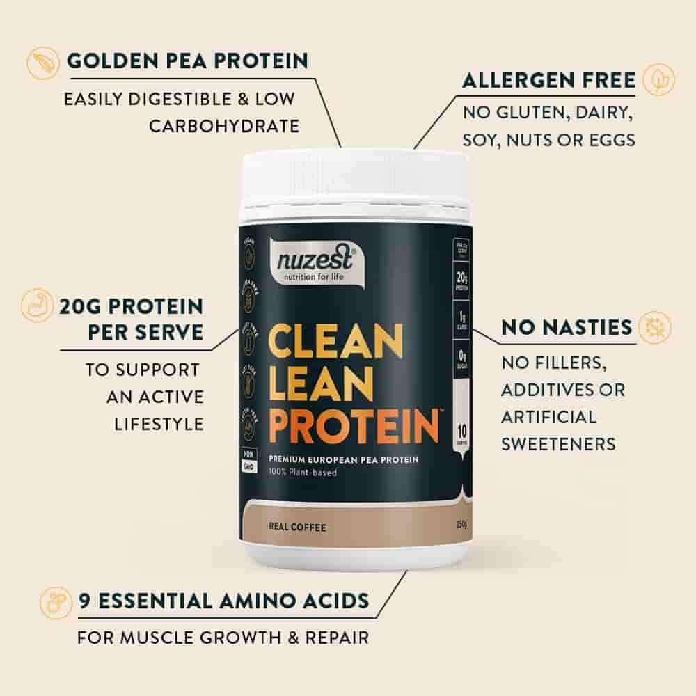 Acheter Nuzest Clean Lean Protein Rich Chocolate chez LiveHelfi