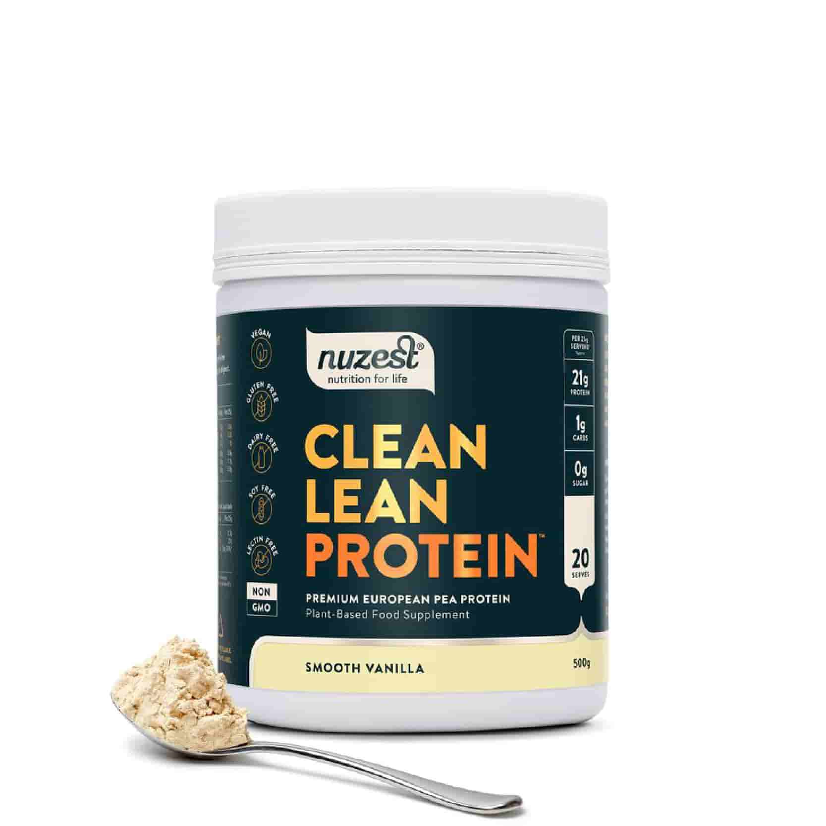 Acheter  Nuzest Clean Lean Protein Smooth Vanilla 500 gr chez LiveHelfi