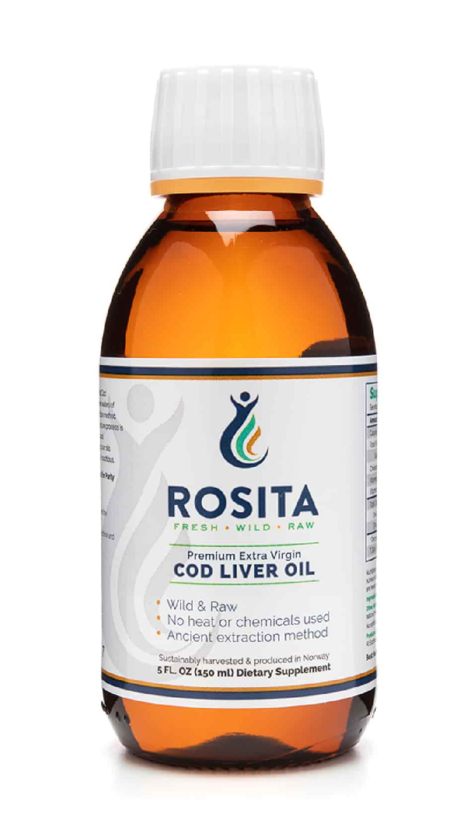 Acheter Rosita Extra-virgin cod liver oil chez LiveHelfi