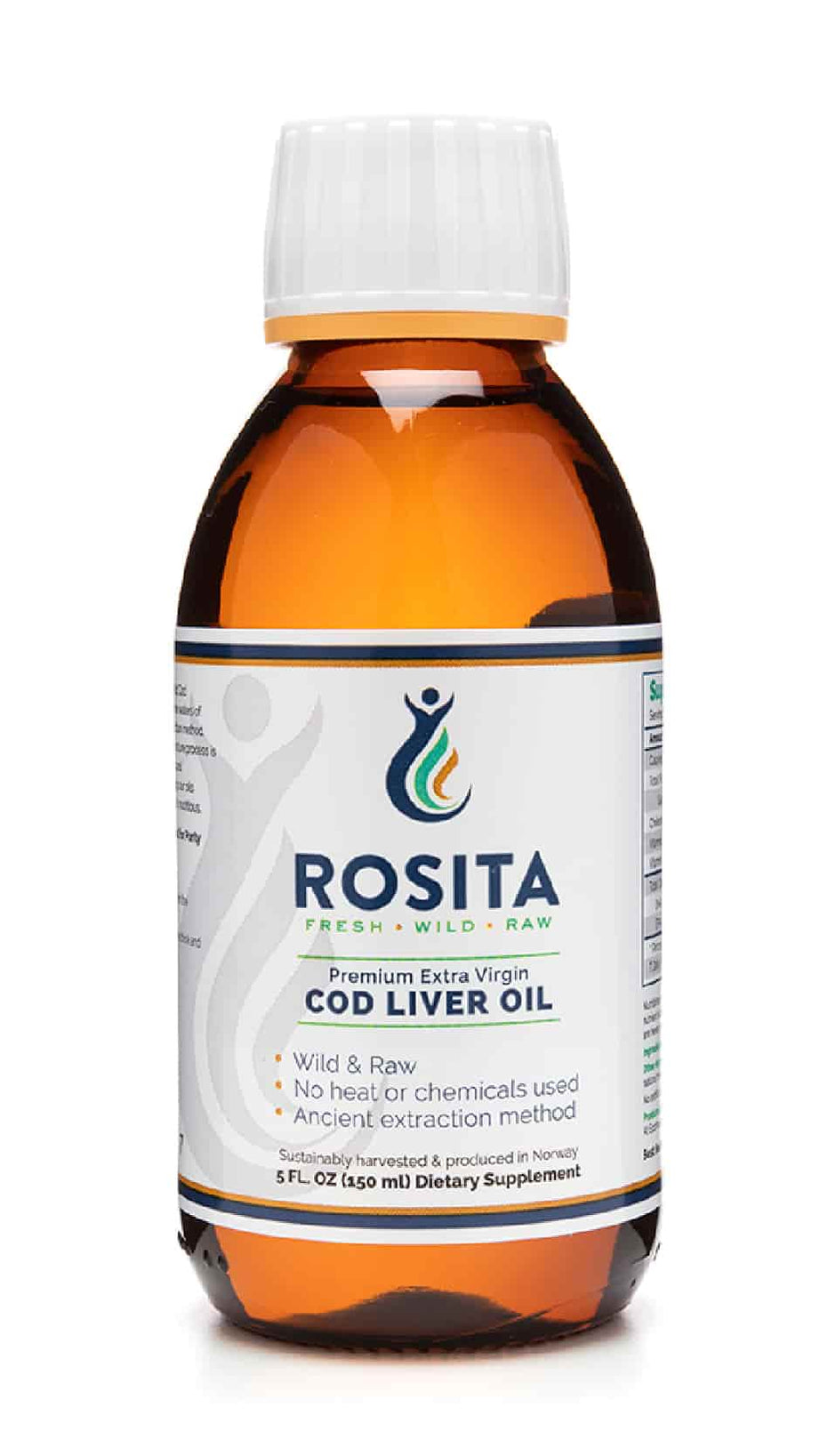 Acheter Rosita Extra-virgin cod liver oil chez LiveHelfi