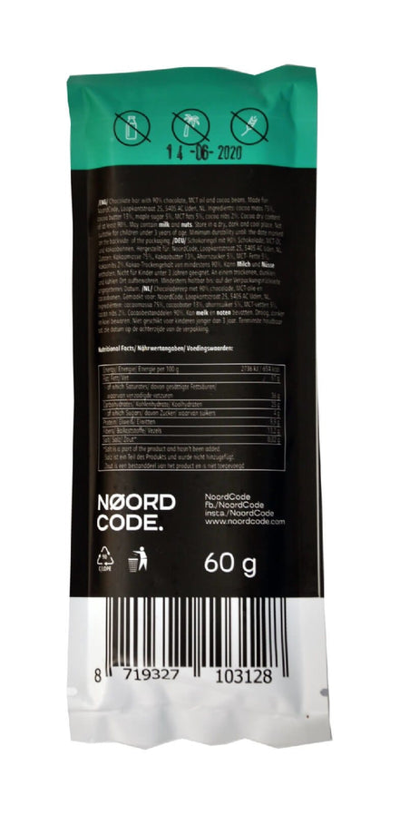 Acheter  NoordCode Pure Chocolate 90% (12 barres) chez LiveHelfi