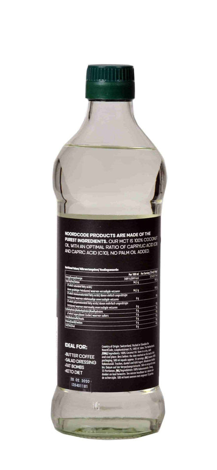 Acheter  NoordCode Organic Pure MCT Oil chez LiveHelfi